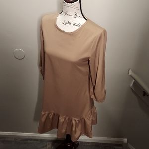 Summer Tunic, Small, Tan